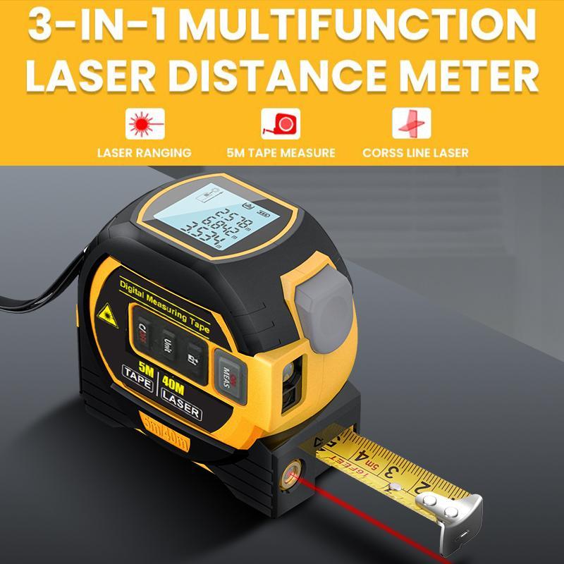 Portable 3-in-1 Infrared Laser Tape