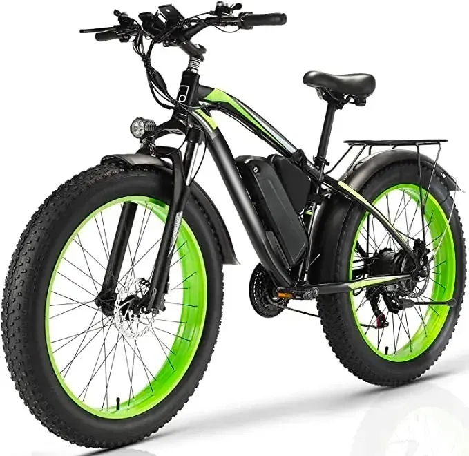 ✨electric bike with 1000W  48V/17.5Ah removable battery Long Range up to 31MPH✨